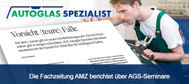 Die Fachzeitung AMZ berichtet über AGS-Seminare