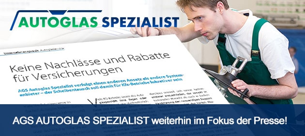 AGS AUTOGLAS SPEZIALIST in der Fachpresse